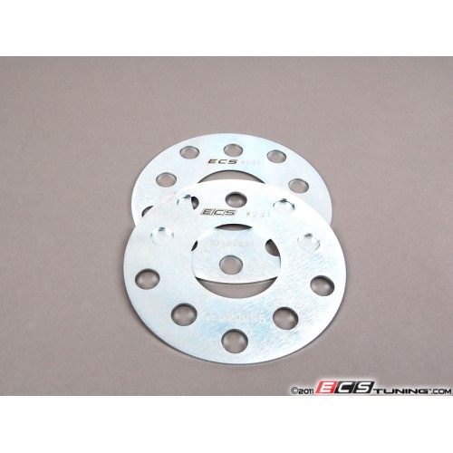 ECS Wheel Spacers - 2mm (Pair)