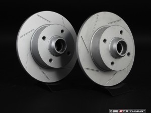 Slotted Brake Rotors - Pair (226x10)