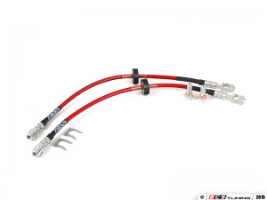 Exact-Fit Stainless Steel Brake Lines - Front