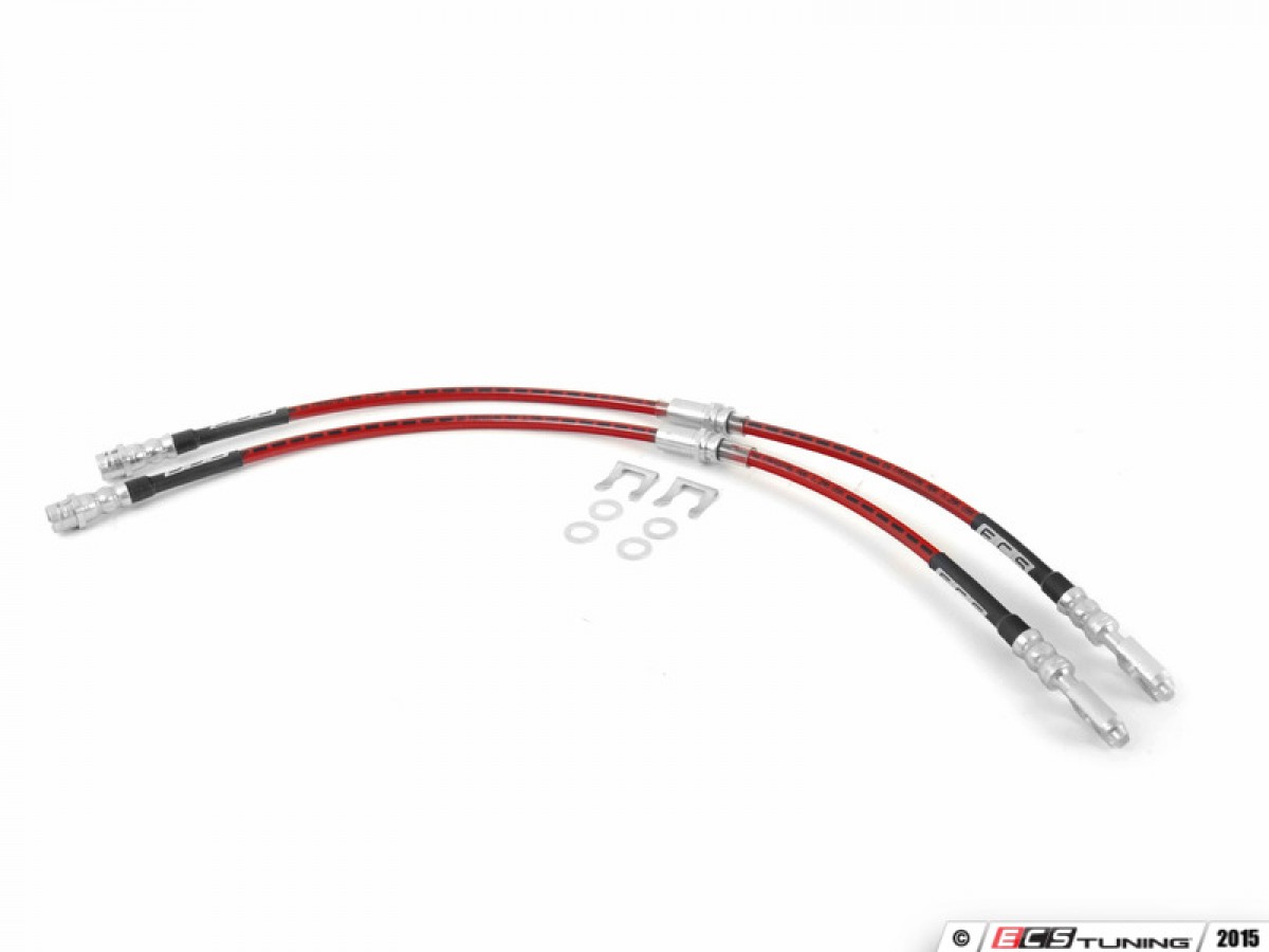 Front Exact-Fit Stainless Steel Brake Lines