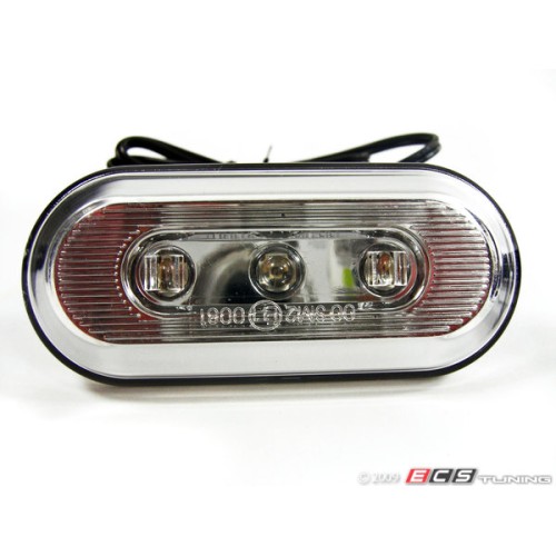 LED Side Marker Kit - Round / Clear