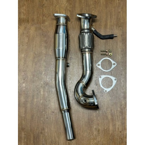 Turbo 3.0 inch Downpipe - With High Flow Cat
