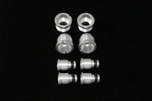 Nozzle Adapter Inserts & Two alloy coolant flanges